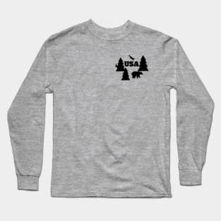 USA WEBBiT Outdoors Long Sleeve T-Shirt